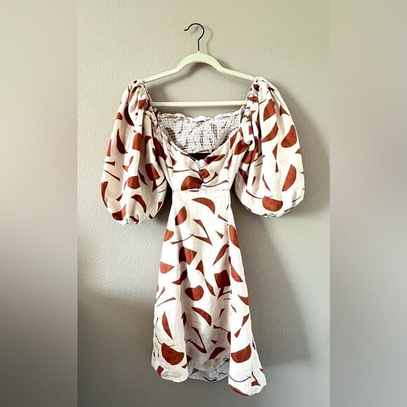 ASTR The Label 100% Linen Mini Dress - Picture 2 of 12